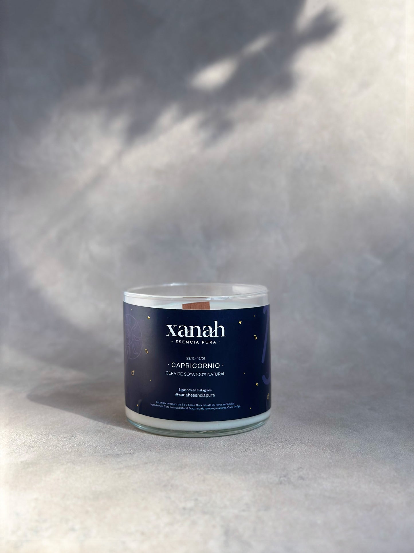 Vela aromática - CAPRICORNIO | Romero y Maderas