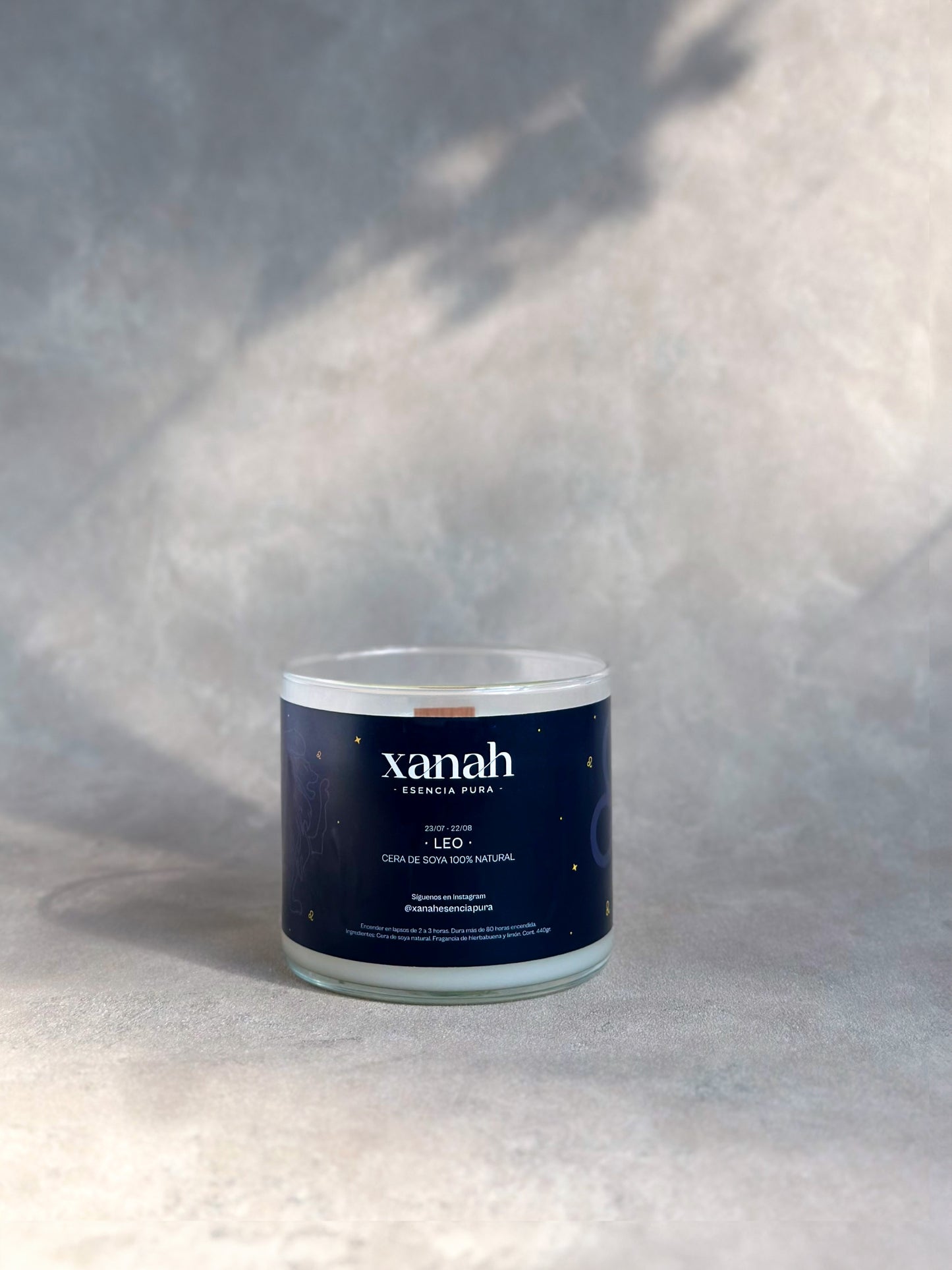 Vela aromática - LEO | Hierbabuena y Limón