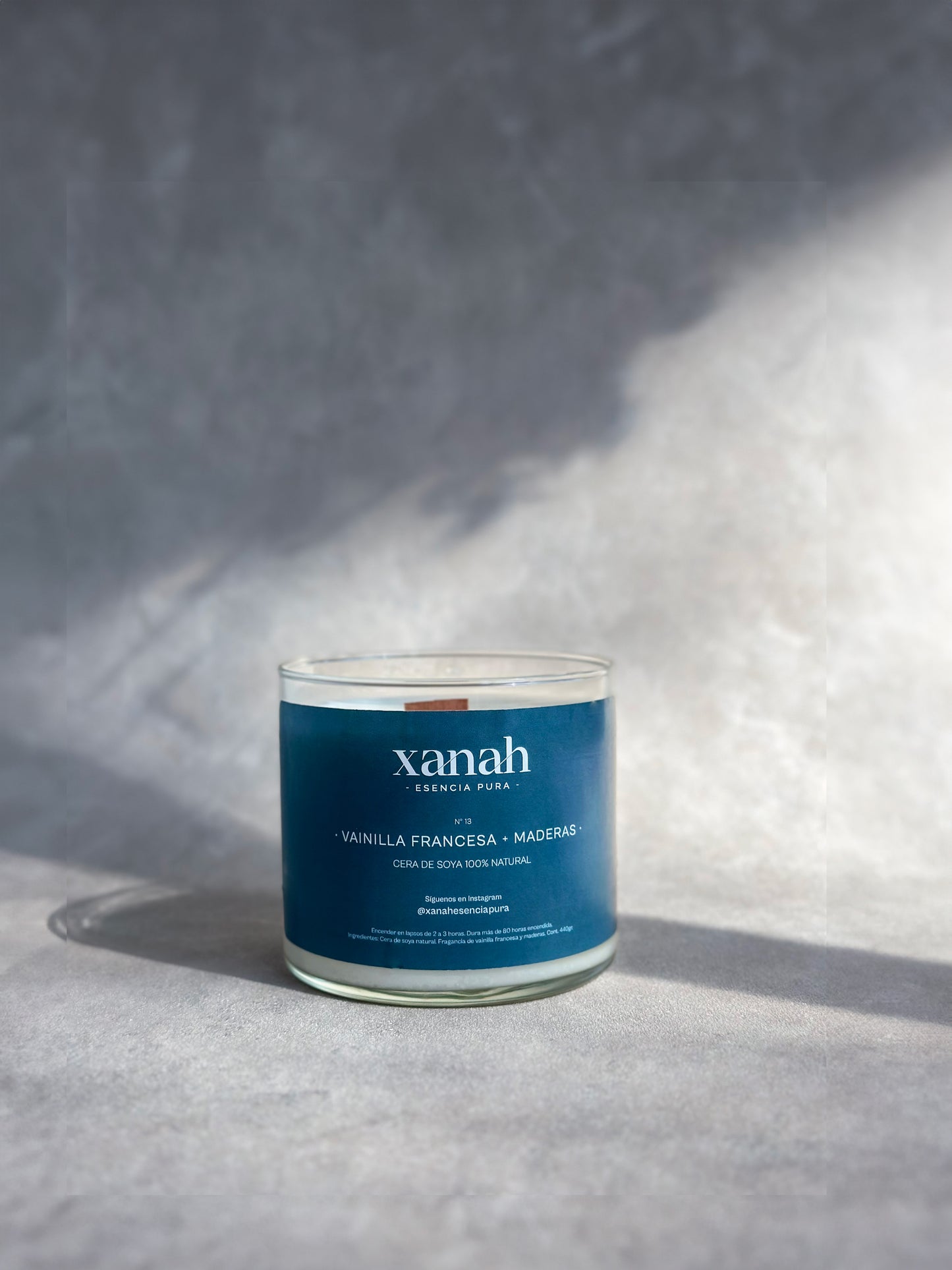 Vela aromática - No.13 | Vainilla y Maderas