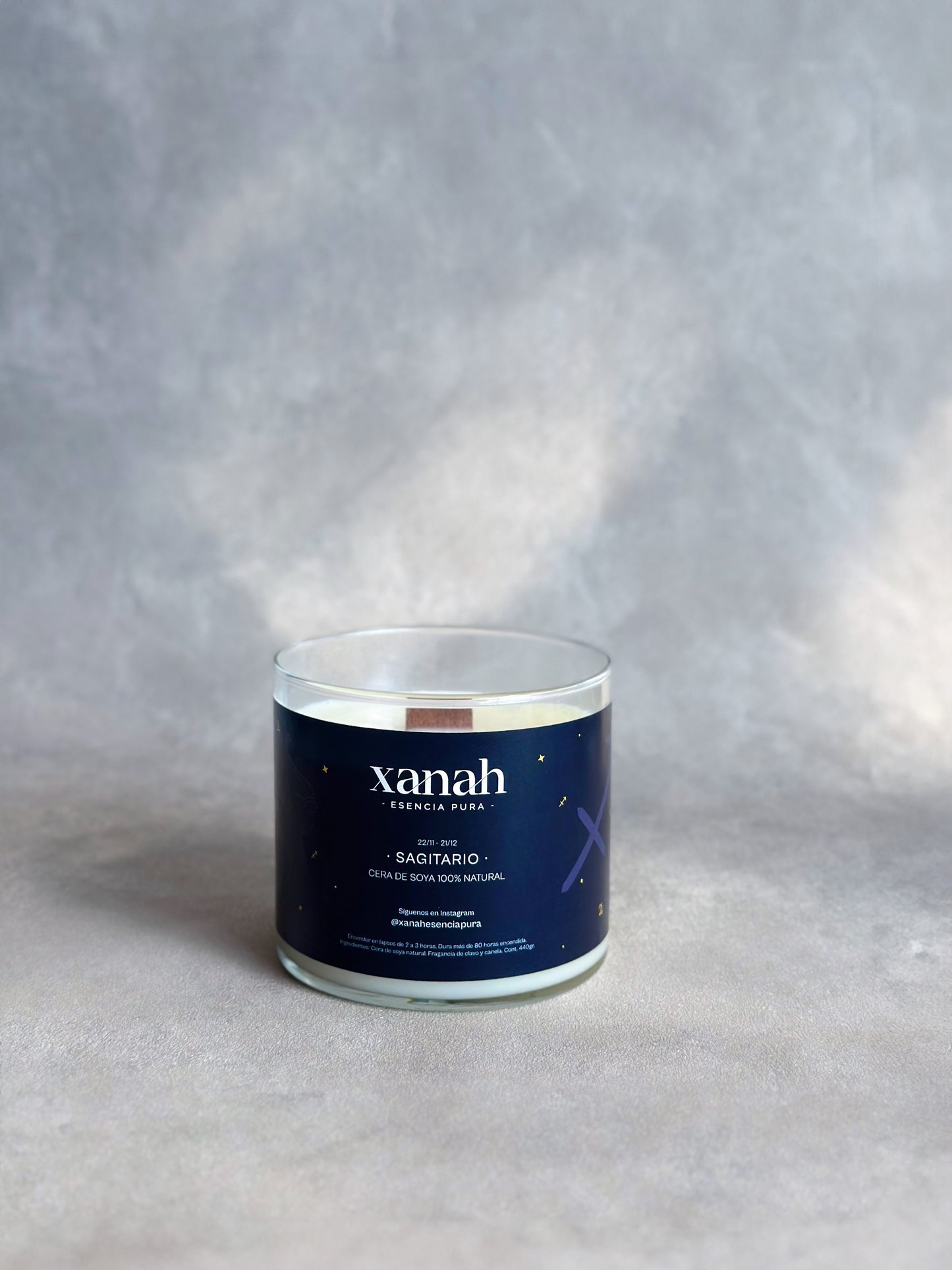 Vela aromática - SAGITARIO | Clavo y Canela