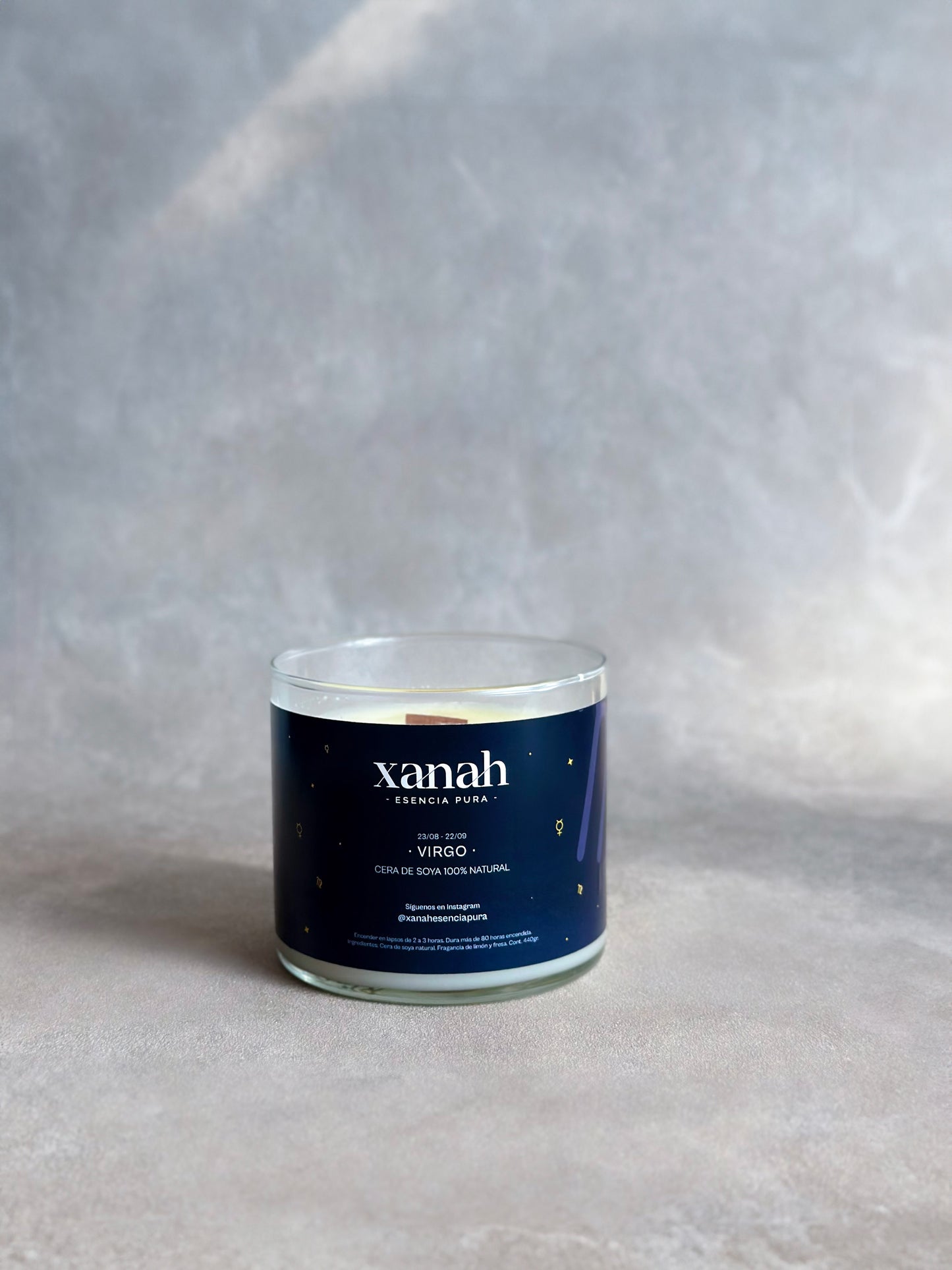 Vela aromática - VIRGO | Limón y Fresa